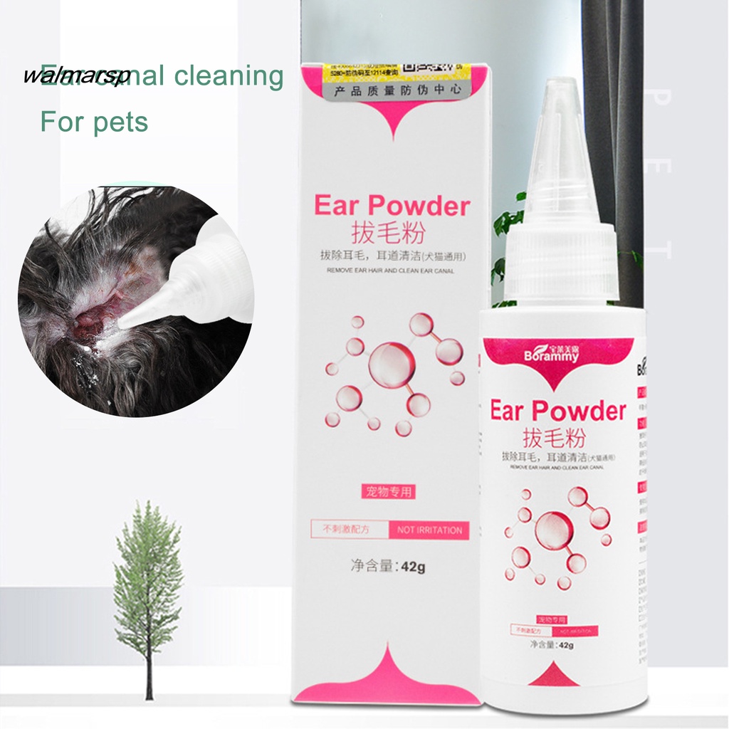 Bột làm sạch tai dễ sử dụng tiện lợi dành cho thú cưng