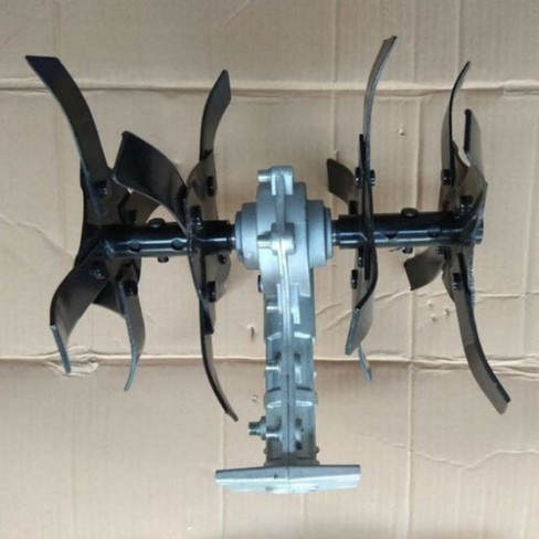 Đầu xới đất lắp máy cắt cỏ, lồng loại cánh cong đa chức năng, tiện lợi khi dùng