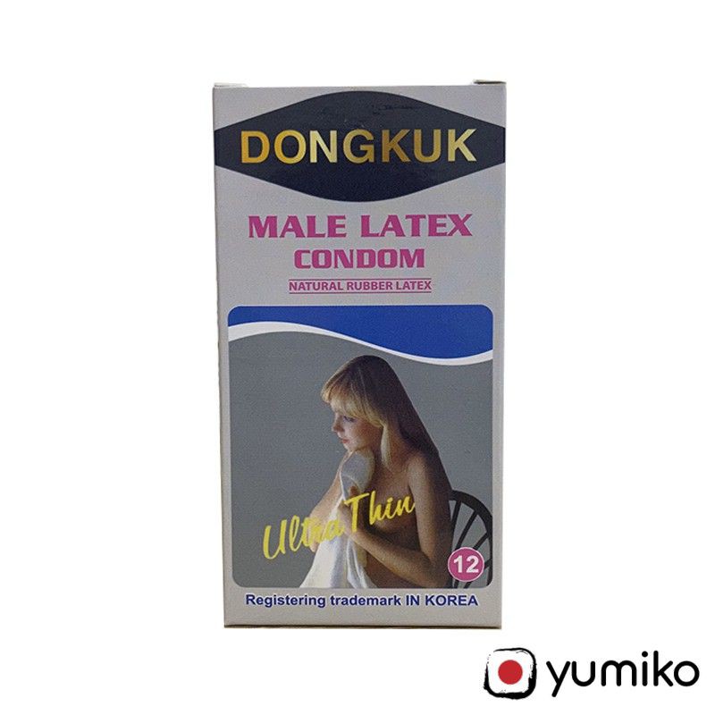 Bao Cao Su Siêu Mỏng DONGKUK ULTRA THIN, Hộp 12 bao