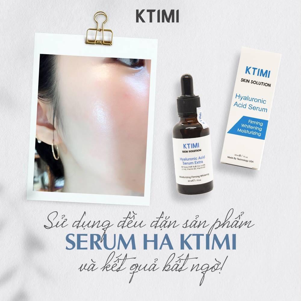 SR HA KTIMI Cấp Ẩm Sâu, Phục Hồi,Căng Bóng,Làm Dịu Da Ngay Tức Khắc Sau Laser,Lăn Kim,Vi Kim,Cháy Nắng. DR Khuyên Dùng