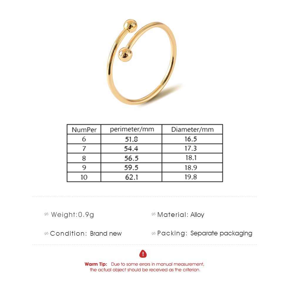 Fashionable Women Ring With Unique Shaping Can Easily Be Adjusted