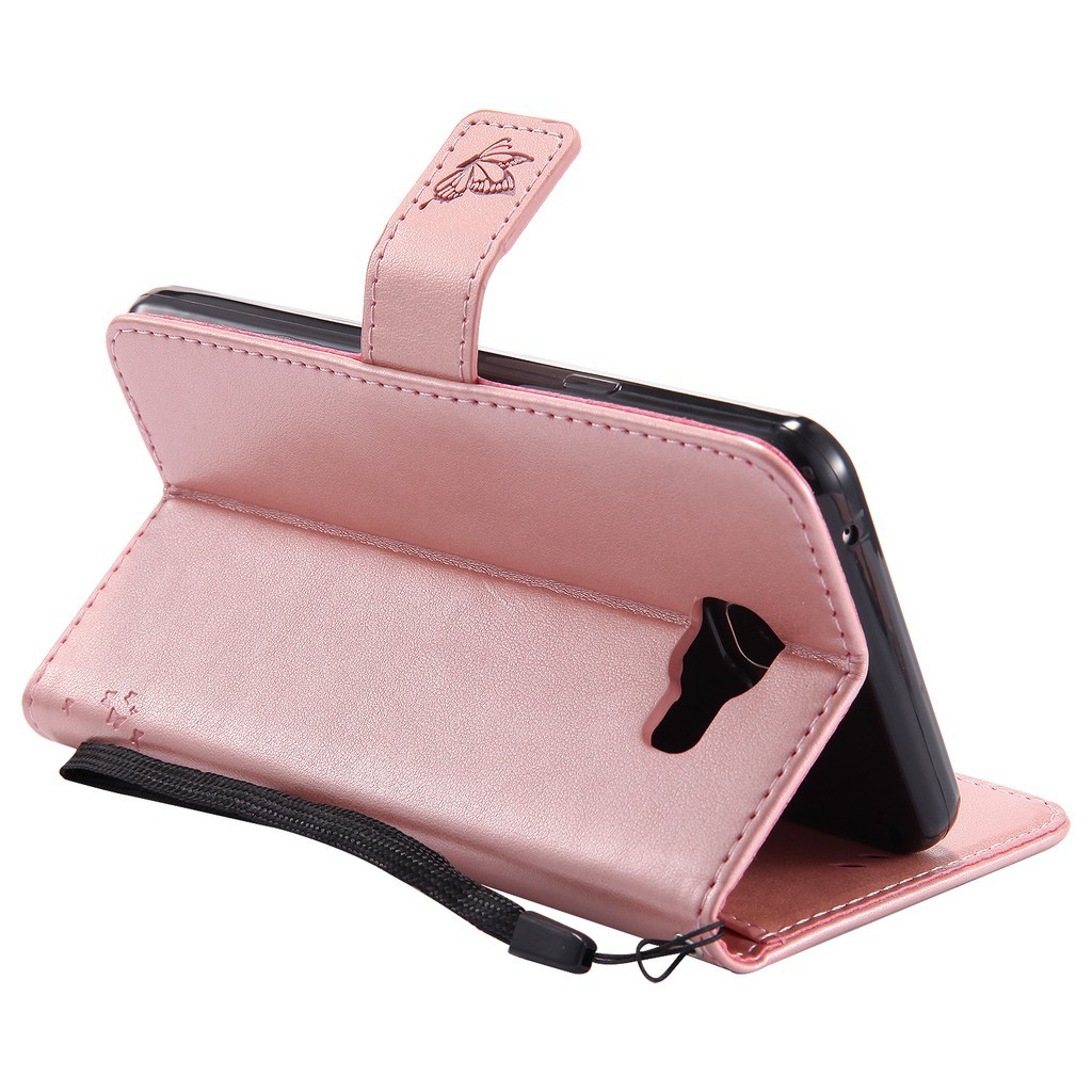 Ốp lưng họa tiết mèo và cây dập nổi dành cho Samsung Galaxy A7 2016 (A710) | BigBuy360 - bigbuy360.vn