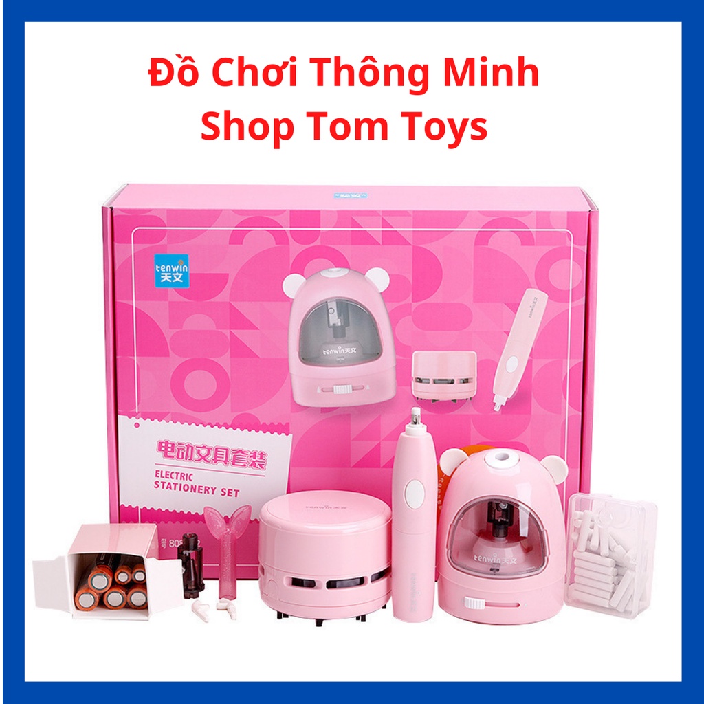Bộ Gọt Bút Chì Tự Động Cho Bé Mẫu Giáo Lớn Và Tiểu Học