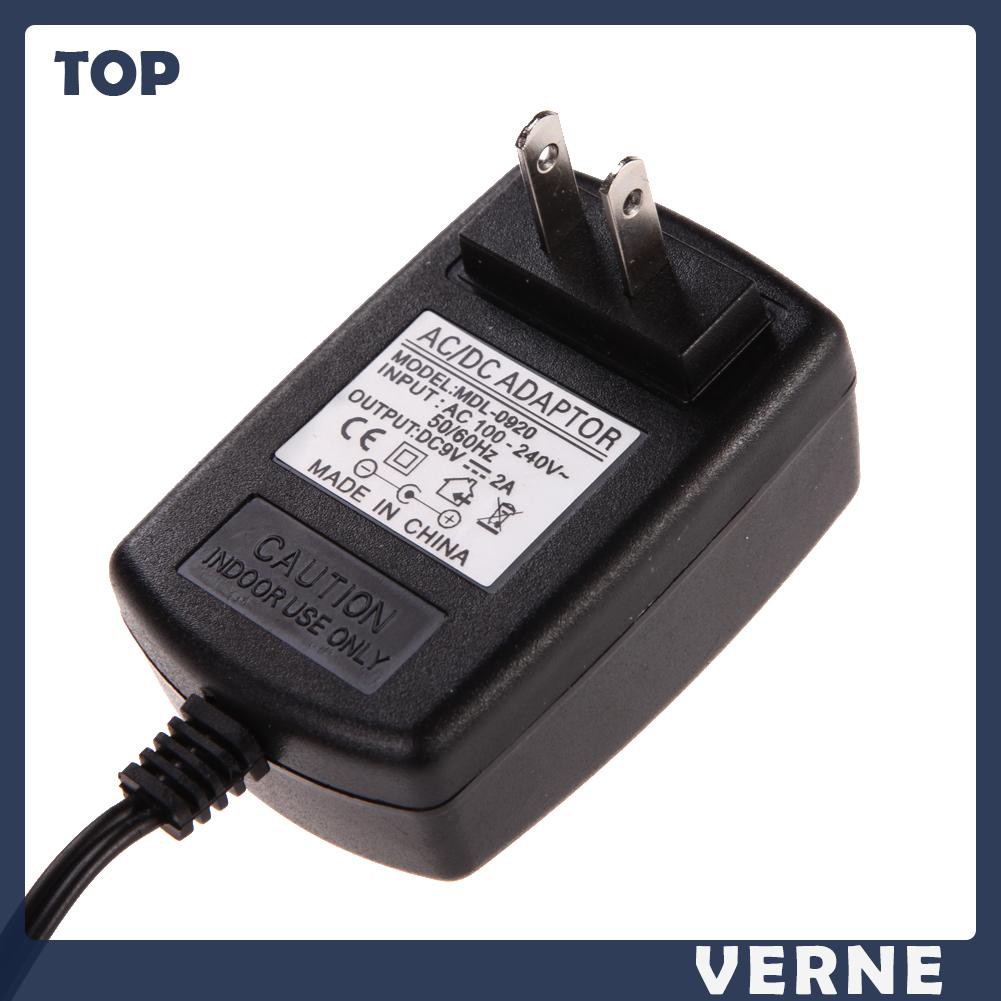 Bộ Sạc Verne Ac 100-240v Dc 5.5x2.5mm 9v 2a 2000ma