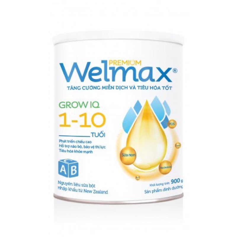 Sữa Welmax Grow IQ 900gam