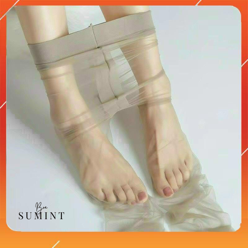 [Hàng cao cấp] Quần tất giấy Nga Conte siêu mỏng trong vắt chất liệu sợi dệt cotton thật chân tiệp màu da