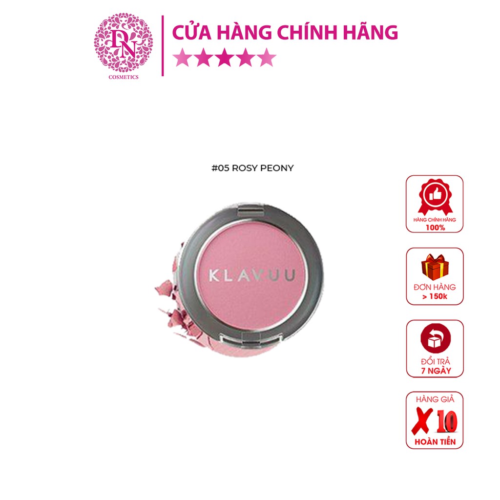 Phấn Má Hồng Klavuu Natural Powder Blusher 5.5g