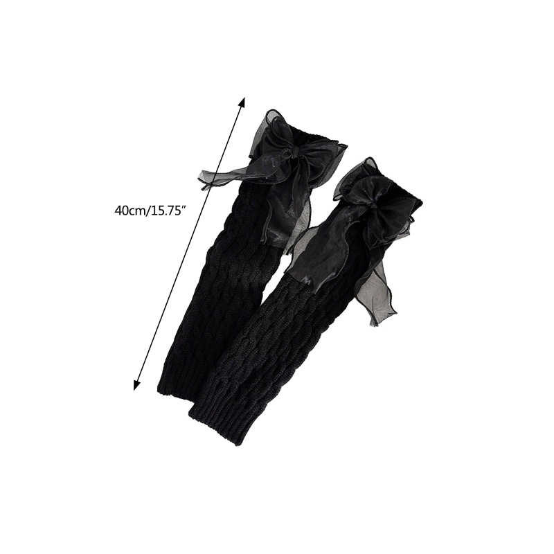 XIXI Tất Dệt Kim Dài Qua Gối Giữ Ấm Chân Phong Cách Lolita