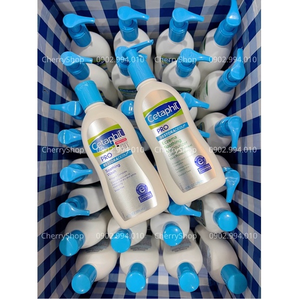 [NEW] Sữa tắm dưỡng ẩm Cetaphil Pro Restoraderm Soothing Wash (296ml)