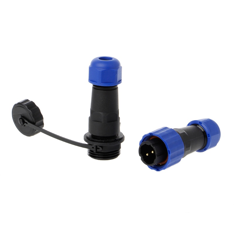 Phích Cắm Đèn LED IP68 SP16 2Pin 3Pin 4Pin 5Pin 6Pin 7Pin 9Pin Chống Thấm Nước