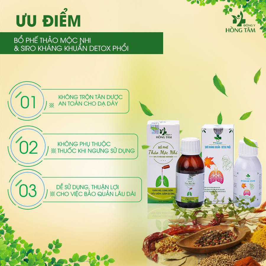 [ FREESHIP] Siro kháng khuẩn_detox thanh lọc phổi (120ml) tăng cương sức đề kháng hiệu quả chỉ sau 1 tuần sử dụng. | BigBuy360 - bigbuy360.vn