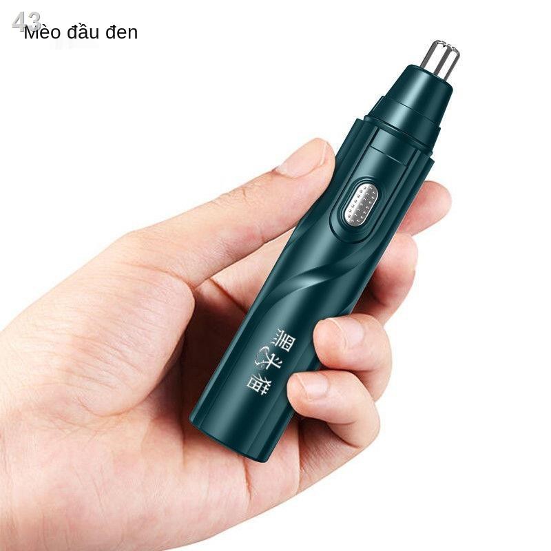 OTông đơ cắt tóc mũi Blackhead Cat dành cho nam Nose Hair Cleaner Hoàn toàn tự động Máy cạo râu