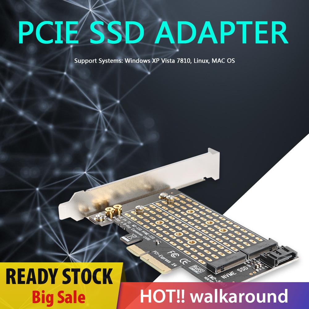 Thẻ Mở Rộng M.2 NVME Sang PCIE SSD Sang PCI-E 3.0 X4 SATA Chất Lượng Cao
