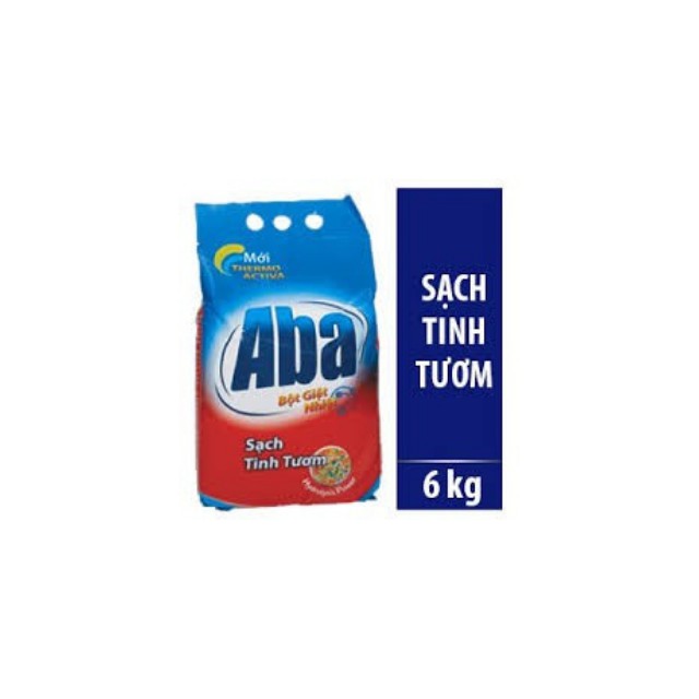 [Bột giặt Aba] Bột giặt nhiệt Aba 6kg sạch tinh tươm