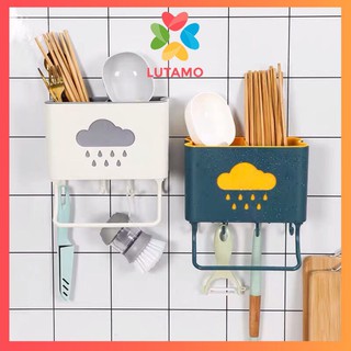 Ống Đũa Dán Tường Hình Đám Mây LUTAMO DT335