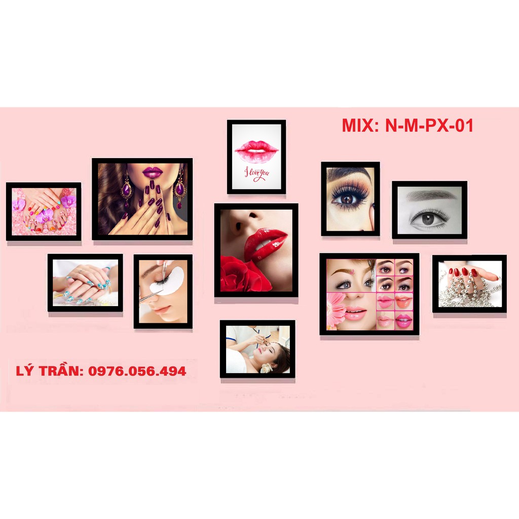 Bộ tranh Mix 11 bức
