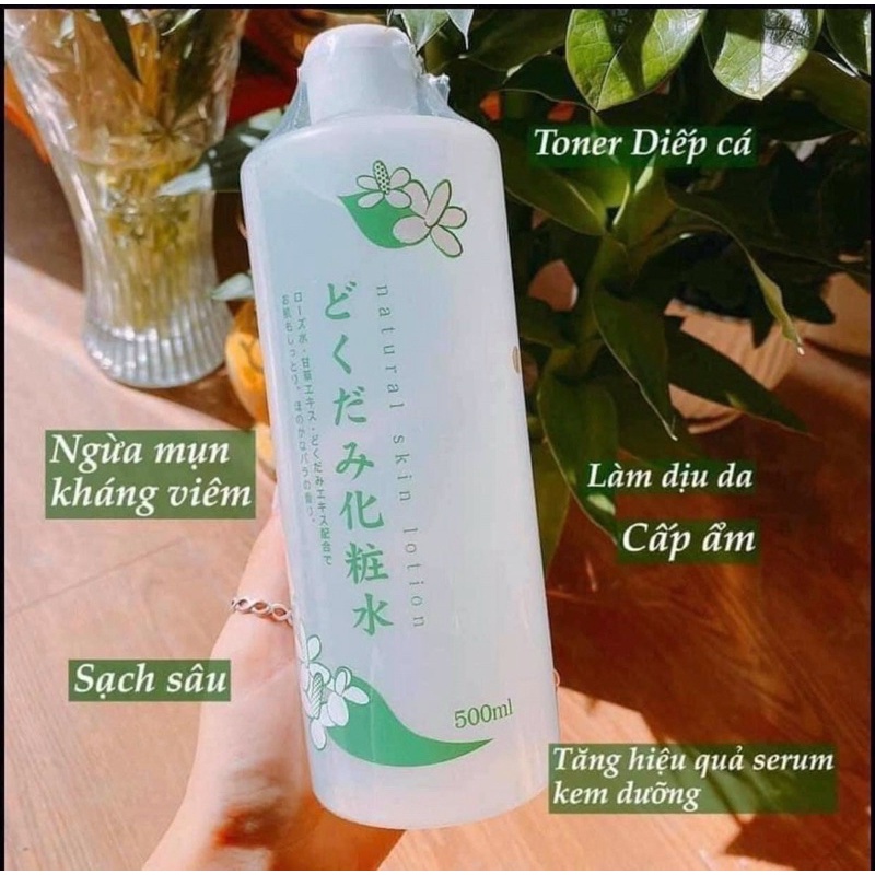 Lotion  Khử mụn Dokudami Diếp Cá 500ml