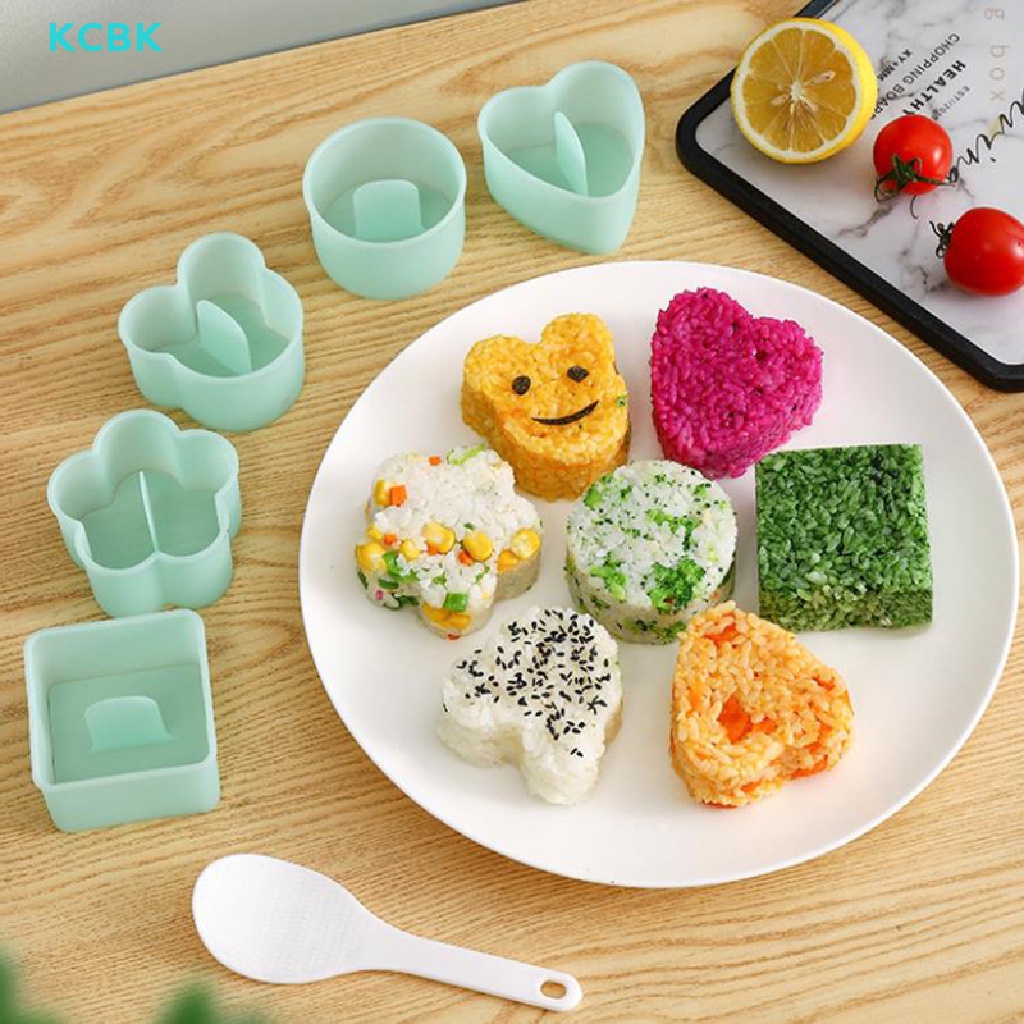 Set 1 / 3 / 5 / 7 / 8 Khuôn Làm Cơm Nắm Dễ Thương
