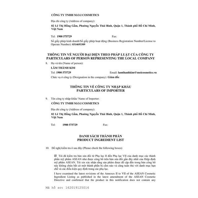 MẶT NẠ BƠ M.O.I HỒ NGỌC HÀ , HỘP 3 MIẾNG, CẤP ẨM , TRẮNG SÁNG  , TRẺ HÓA DA , GIÚP DA CĂNG BÓNG , MỊN MÀNG