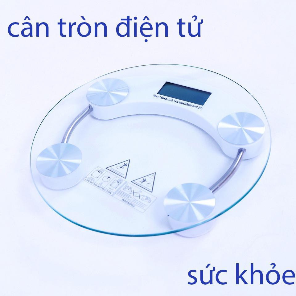 Cân tròn điện tử ( đo sức khỏe )