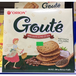 Bánh Goute cà phê cốt dừa 284 gam