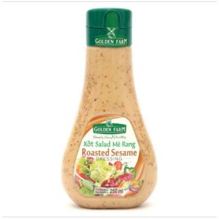 Sốt mè rang Golden Farm 250ml trộn salat