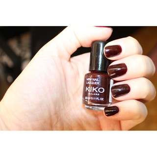 (Chuẩn Pháp) Sơn móng tay mini Kiko nail lacquer