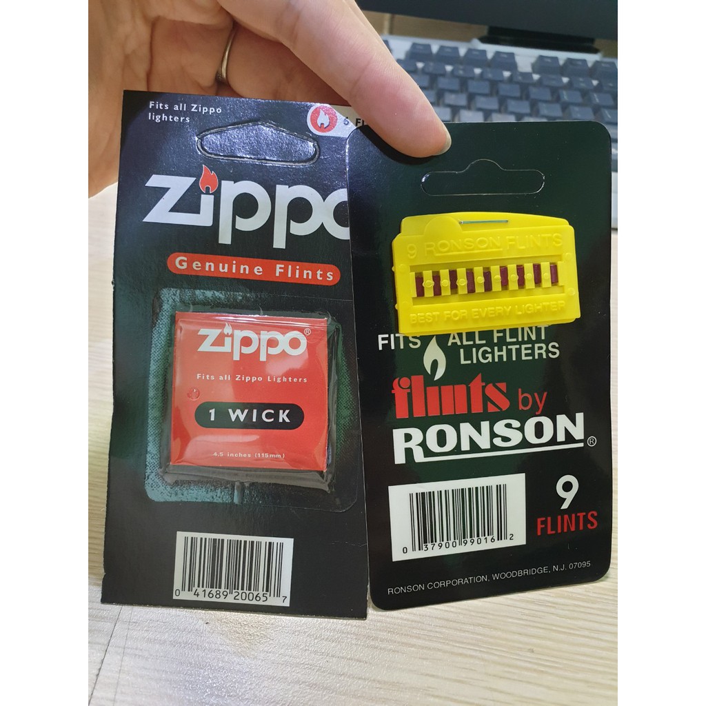 Bộ tim + đá zippo chuẩn