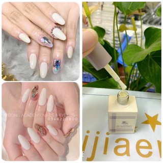 sơn gel màu trắng sữa