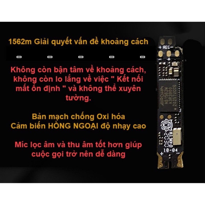 Tai nghe bluetooth HỔ VẰN XỊN, kết nối không dây TWS 5.0 chip LOUDA 1562M, Pin Trâu, Bản Cao Cấp Nhất, BH 06 tháng