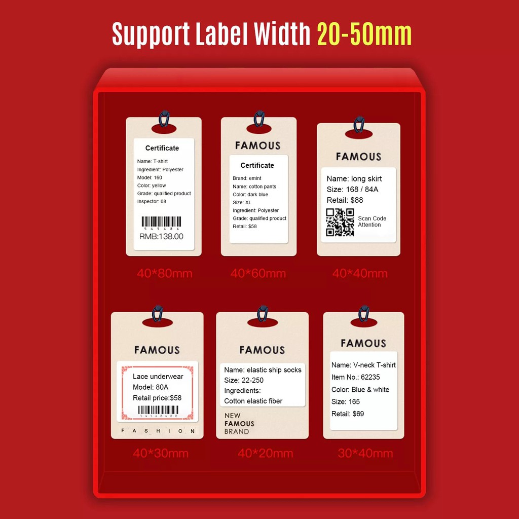 Máy in nhãn Niimbot B21 Máy in nhãn tự dính Máy in nhiệt Bluetooth di động | BigBuy360 - bigbuy360.vn