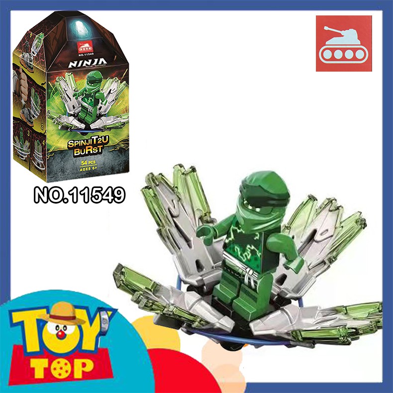 [Một con] Non - lego Ninjago Lắp ráp con quay lốc xoáy Burst của Cole , Kai , Lloyd xếp hình LARI 11547 / 11548 / 11549