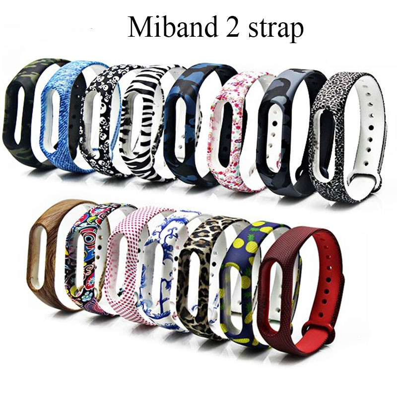 Dây đeo tay silicon mềm thay thế cho Xiaomi Mi Band 2