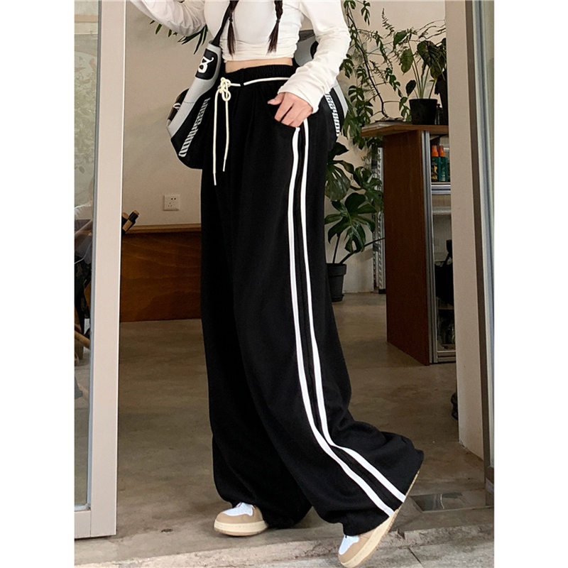 Áo Thun Tay Dài Dáng Ôm Kẻ Sọc Ngang Quyến Rũ Trẻ Trung Cho Bạn Gái