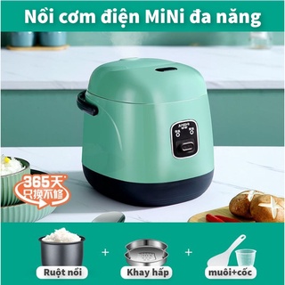 Nồi cơm điện mini - 1.2l jiashi dùng đươc 1 người ăn - đa năng tiện ích