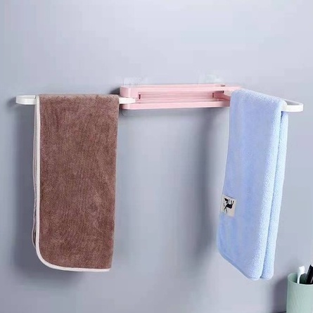 Kệ để giày dép thông minh gấp gọn 3 NGĂN dán tường đa năng siêu tiện lợi