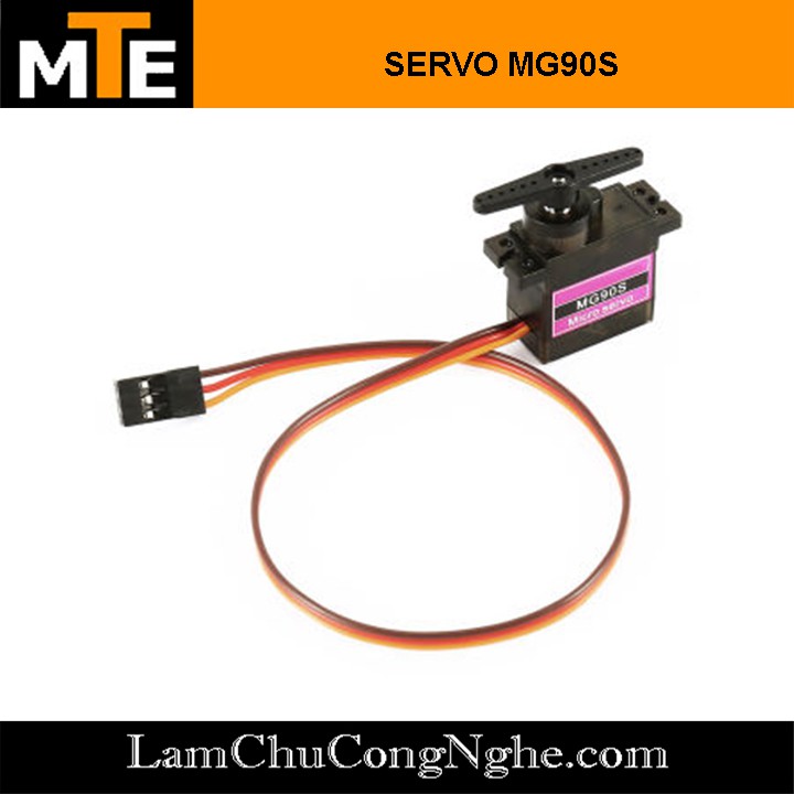 Động Cơ RC Servo MG90S ( Bánh răng kim loại)