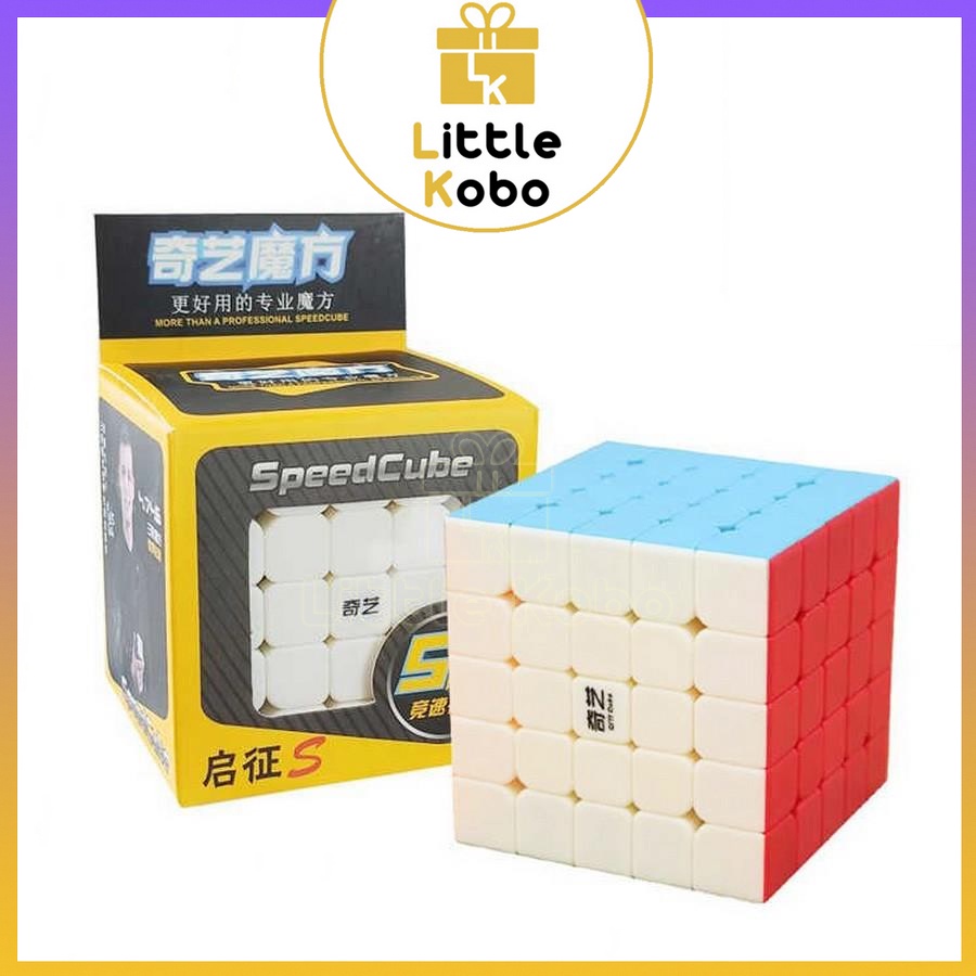 Rubik 5x5 QiYi QiZheng S Rubic 5 Tầng Khối Lập Phương Rubik Stickerless Không Viền