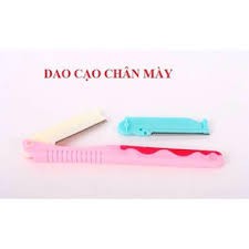 bộ dao cạo lông mày- dao tỉa lông mày