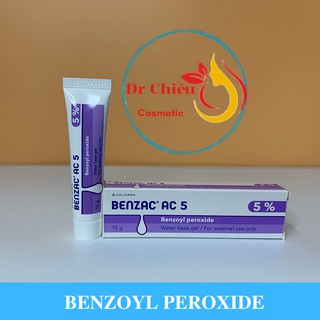Benzac AC ⚜️CHÍNH HÃNG⚜️ Kem trị mụn Benzac AC Benzoyl Peroxide - Galderma