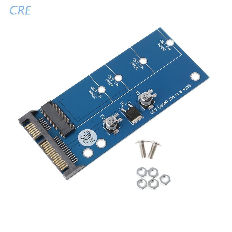 Thẻ Chuyển Đổi Cre M2 Ngff Ssd Sata3 Ssds Sang Sata | BigBuy360 - bigbuy360.vn