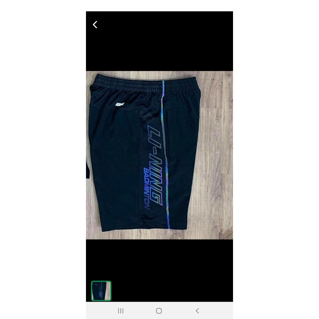 Quần short Lining AAPR073-2S