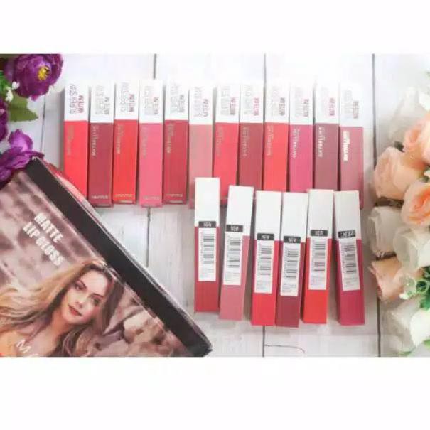 (hàng Mới Về) Son Lì Maybelline 9ap8bd Chống Nước Lâu Trôi