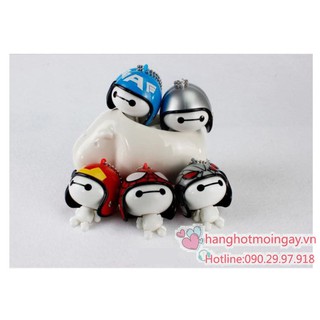 Móc khóa hình mũ bảo hiểm“ cậu bé ” Baymax  C40