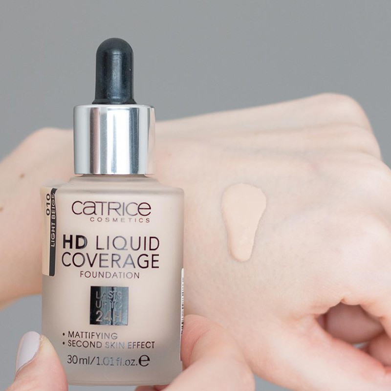 KEM NỀN CATRICE HD LIQUID COVERAGE FOUNDATION LASTS UP TO 24H