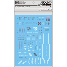 Hình dán nước mô hình MG PG Gundam + Dung dịch xử lý decal