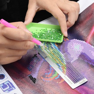11pcs Stainless Steel Diamond Painting Ruler for DIY Sewing Fabric Diamond Embroidery Patchwork