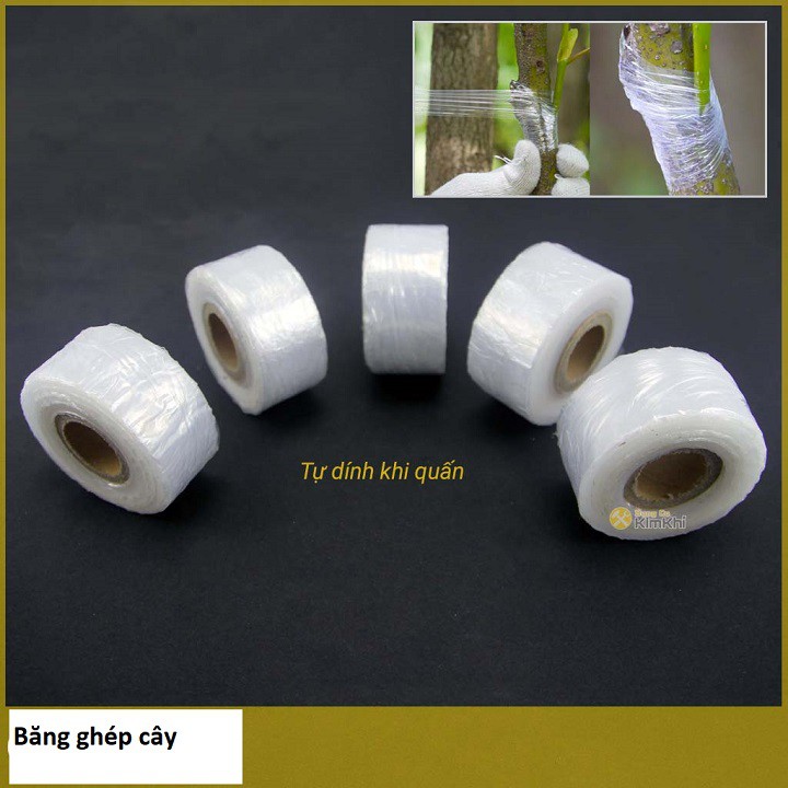 Combo 10 băng keo ghép cây chuyên dụng tự hủy 3cm - 120m