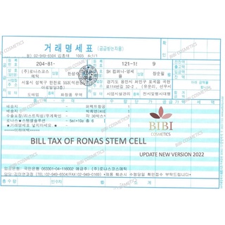 [CÓ SẴN + NỘI ĐỊA] TẾ BÀO GỐC RONAS STEM CELLS