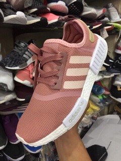 ( Ảnh thật ) Sneaker NMD hồng đậm